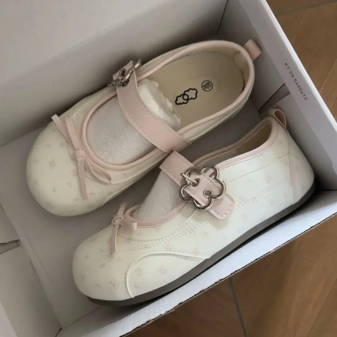 

Floral Mary Jane Women's Shoes 2026 New Summer Soft Bottom Retro Matching Skirt Flat Ballet Single Shoes