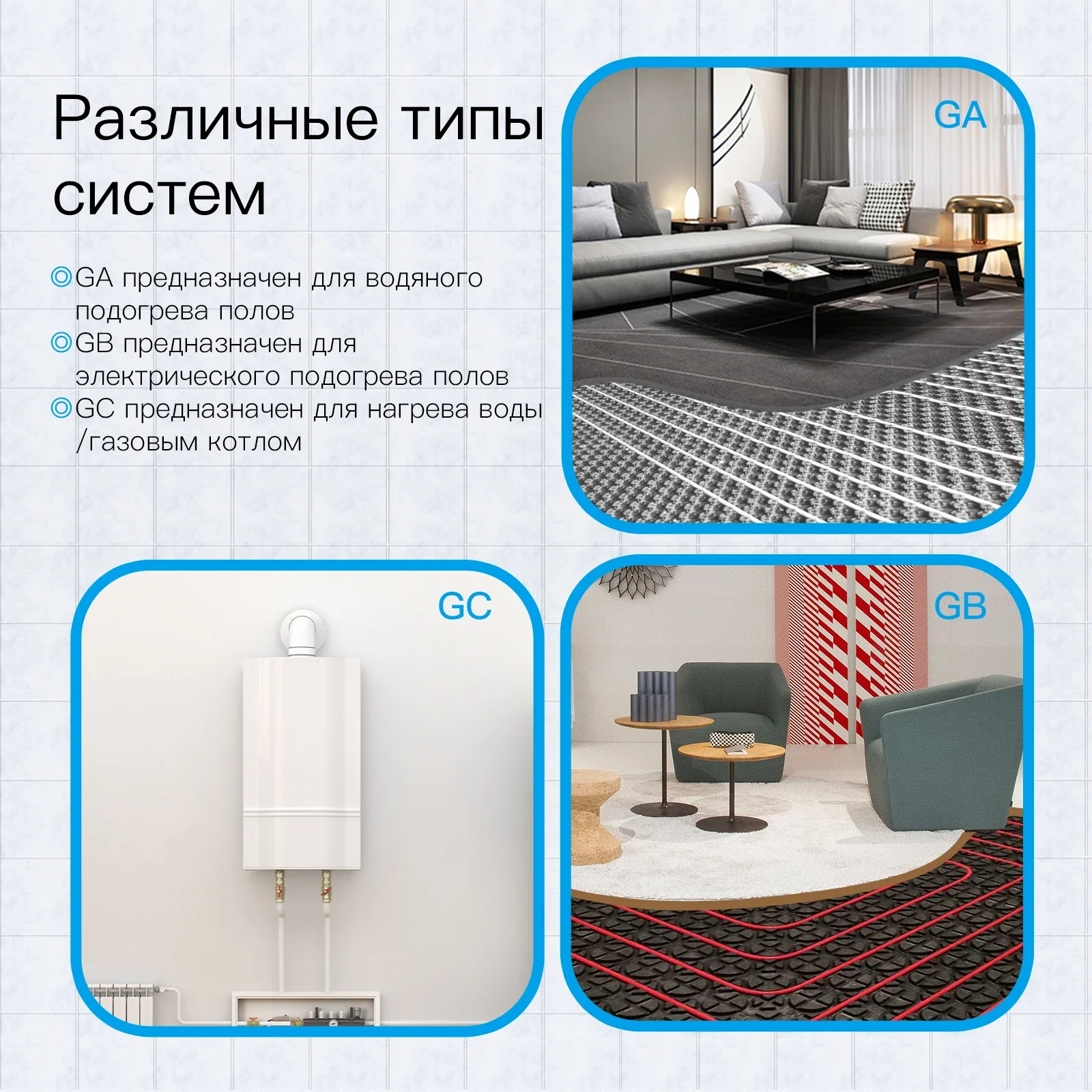 Moes Thermostat WiFi Wireless Room Temperature Controller of Water/Electric Floor Heating Gas Boiler Humidity Tuya Work Alexa