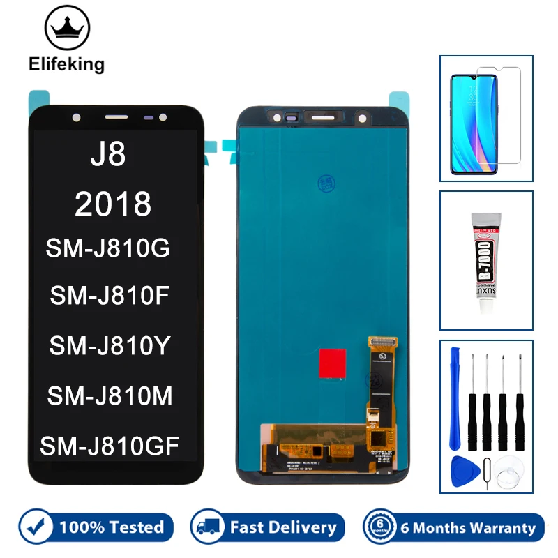 توصية وتحليل لشاشة LCD لجهاز Samsung Galaxy J8 2018 J810F J810Y/DS