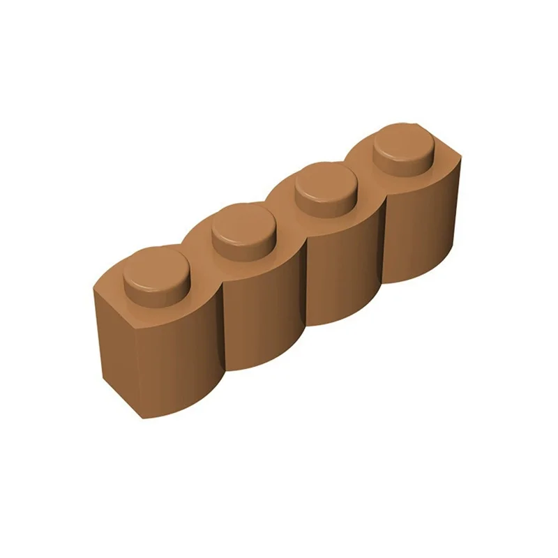 50 Stück 30137 Modifiziertes 1X4 Bausteine-Set mit Log-Profil, Lehrreiches Teilchen-Puzzle-Spielzeug, Geburtstagsgeschenke für Kinder – Detail 5