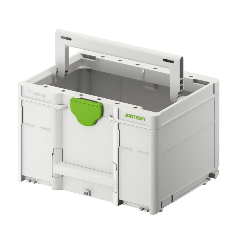 Festool 204866   MINI-Systainer Wielofunkcyjna, trwała, wygodna plastikowa skrzynka narzędziowa Skrzynka do przechowywania akcesoriów do elektronarzędzi