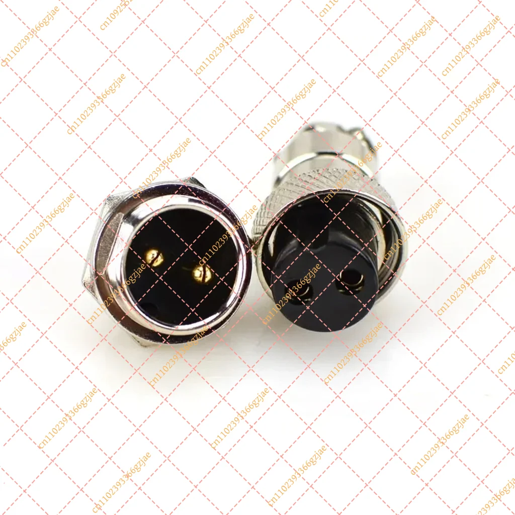 1Set GX16 Aviation Plug Socket Gold-Plated 16MF Male Female Connector Set