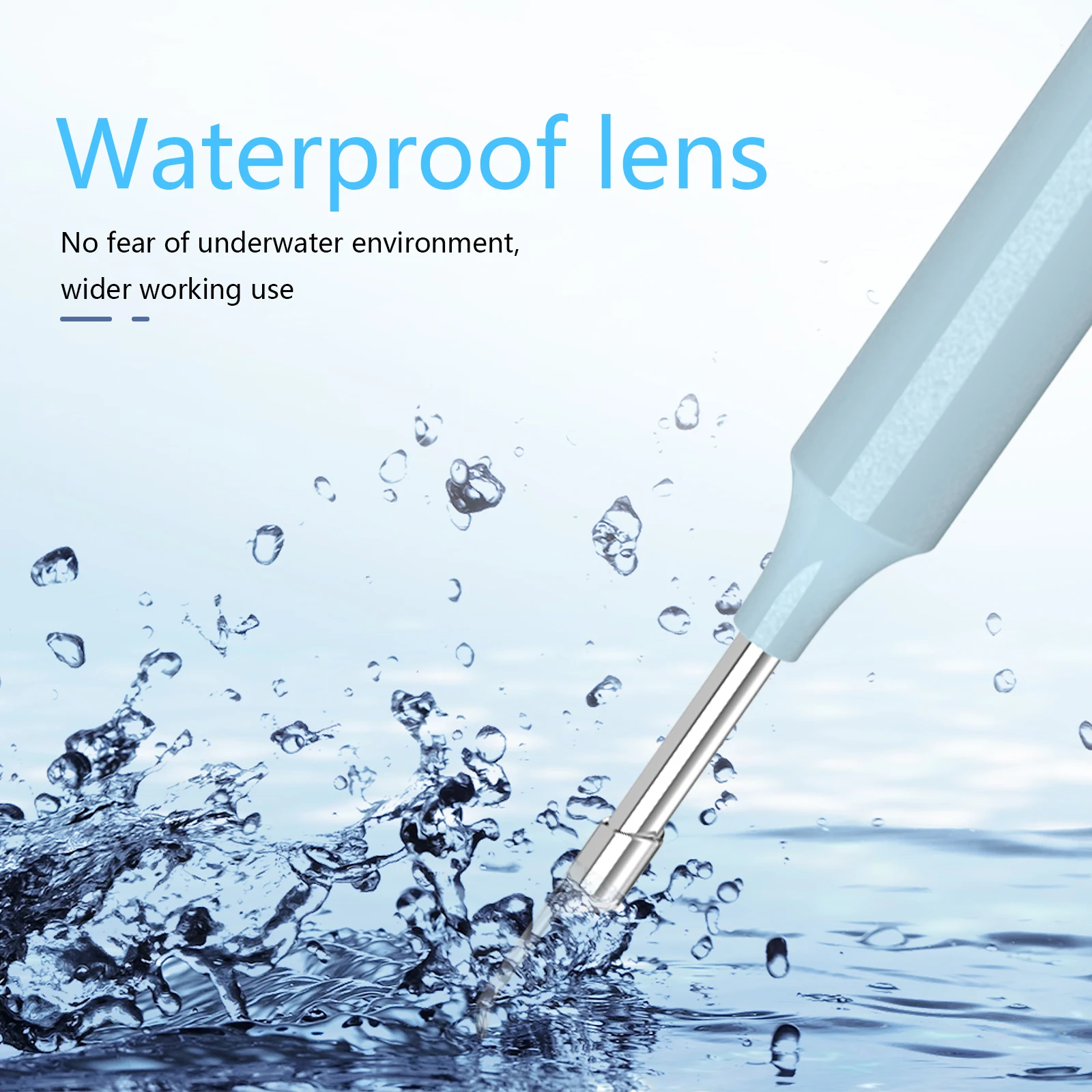 VITCOCO 4.3mm Wireless Smart Visual Ear Cleaner Otoscope Ear Cleaner Wax Removal Tool Ear Cleaning for iPhone iPad Android