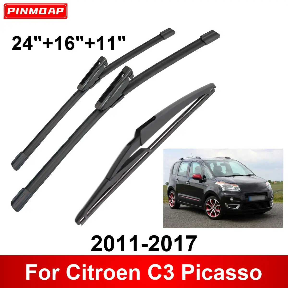 1/2/3/4/6PCS Car Wi…