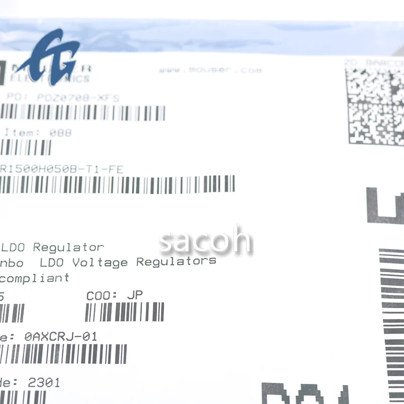 

(SACOH New Mosfet transisto R1500H050B-T1-FE 10PCS