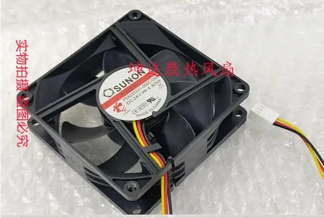 

SUNON PE80252V1-000C-G99 DC 24V 4,8 W 80x80x25mm 3-проводной Вентилятор охлаждения сервера