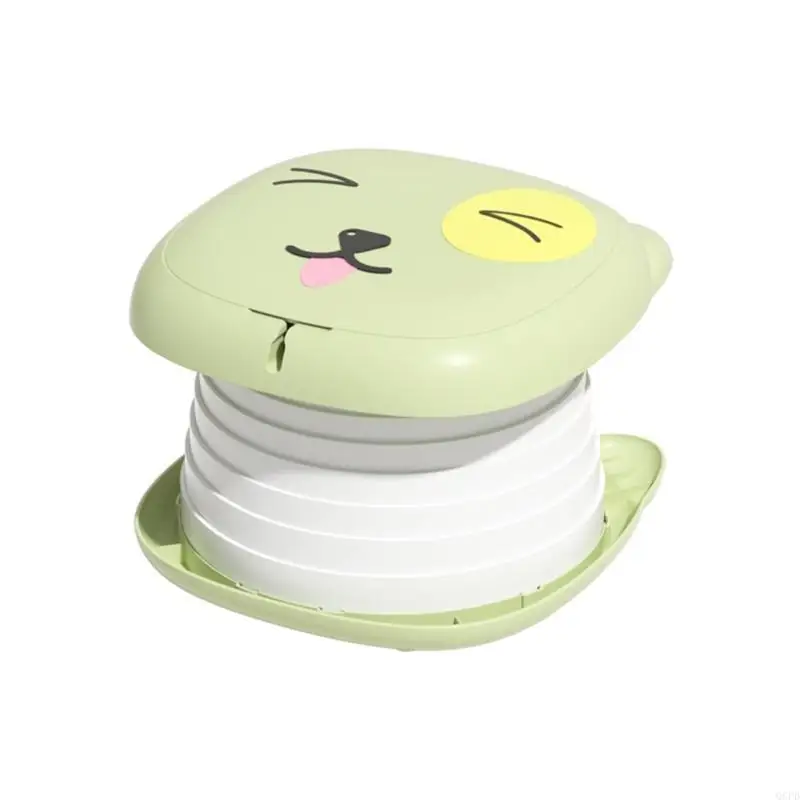   Cartoon Kids Toilet Foldable & Easy to Carry Children Potty Chair Sealed Anti odor Children Portable Urinal ABS+PP
