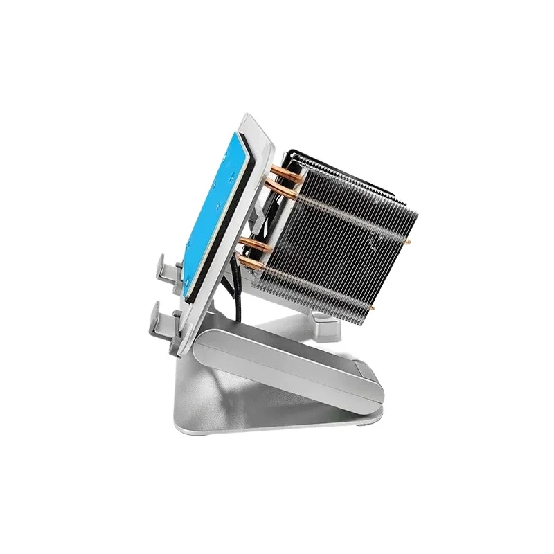 Flat radiator semiconductor refrigeration portable desktop aluminum alloy water cooling folding live stream bracket