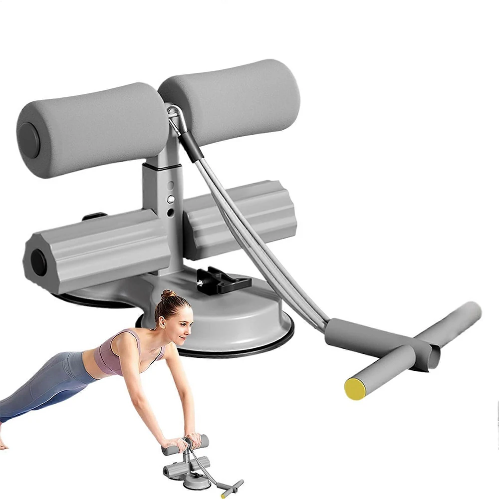 Aparelho para Abdômen com Dupla Ventosa, Fortalecimento Muscular Multifuncional para Academia em Casa
