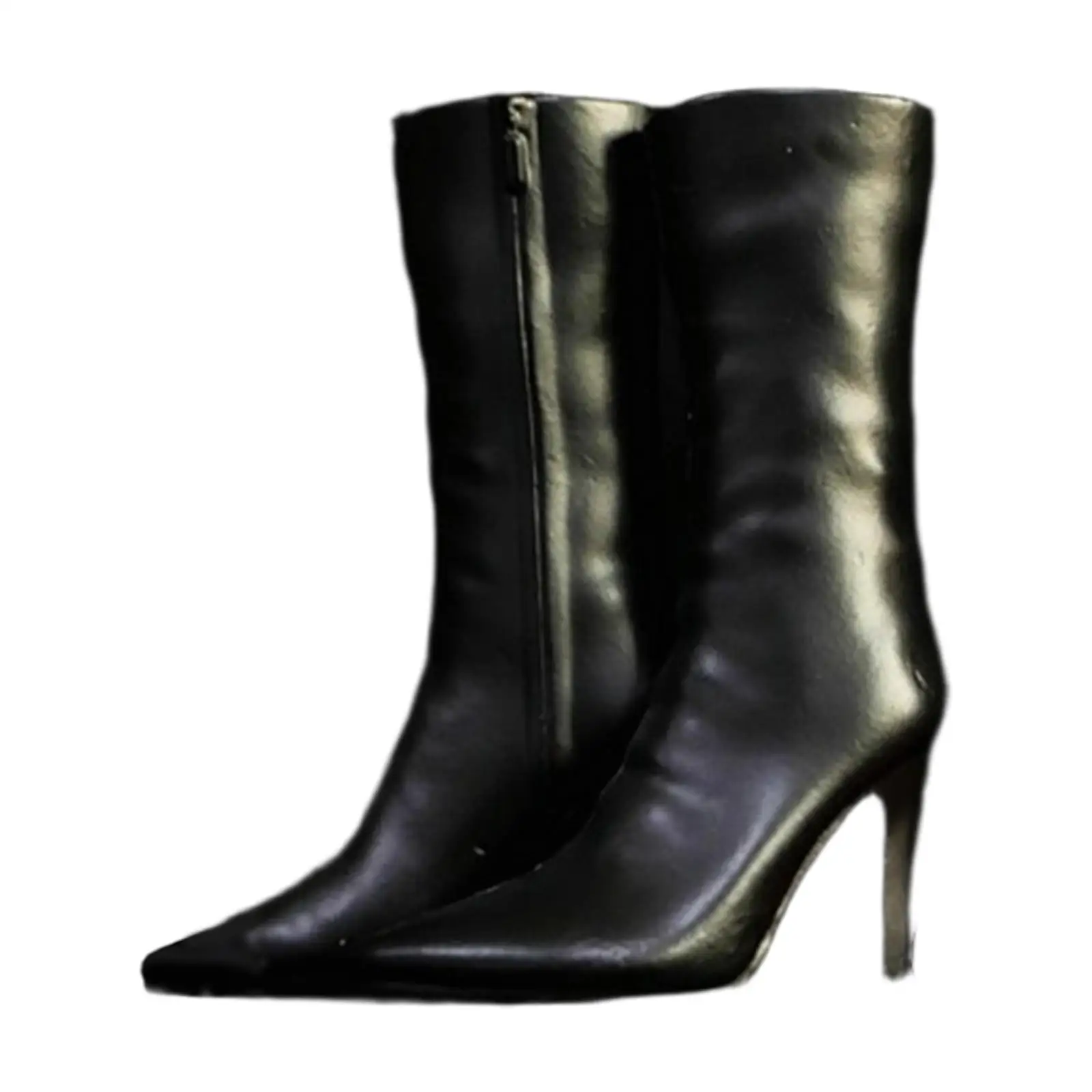 Botte courte élégante à bout pointu pour femme, chaussures de poupée, chaussures pour figurine d'action féminine de 12 pouces, accessoire, habillage, 1/6