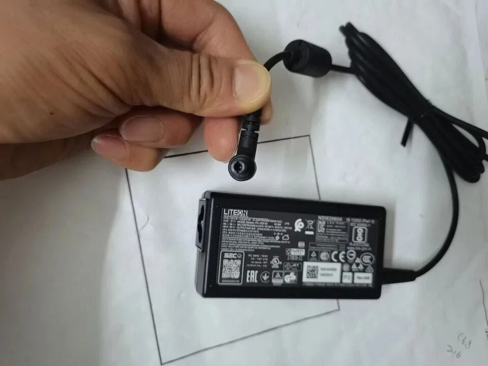 

Прочный планшет Getac F110 G5, оригинальный тонкий адаптер переменного тока LITEON 19 В 3,42 А 65 Вт PA-1650-90, новый