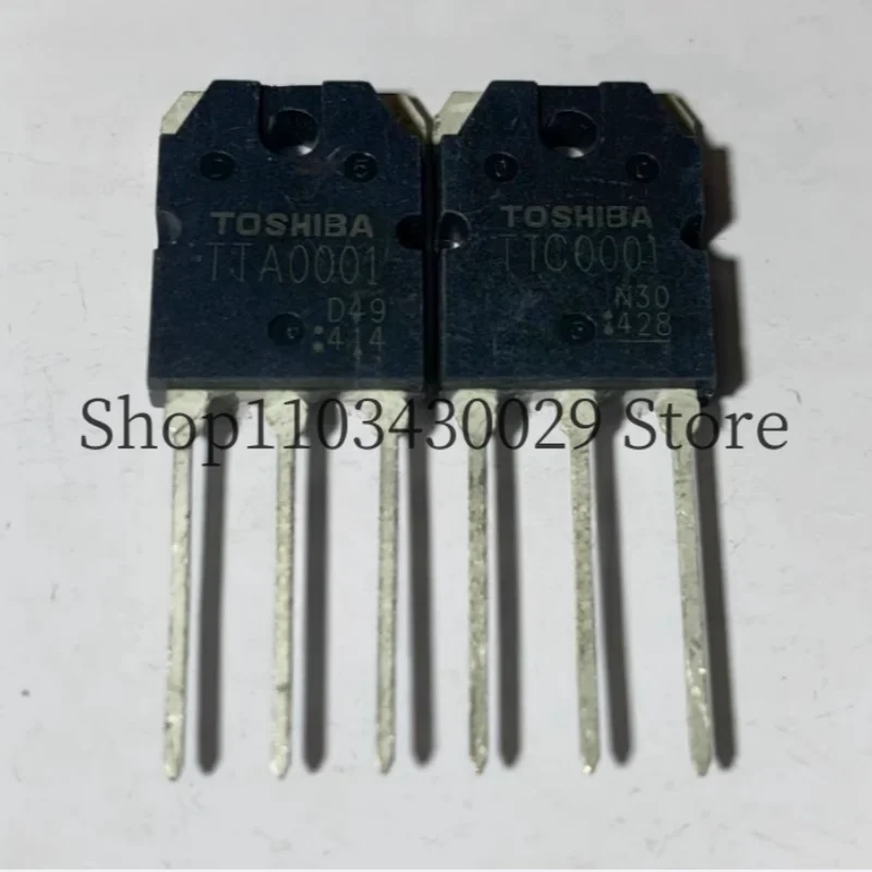 5 paires (10 pièces) nouveau Original TTA0001 + TTC0001 TO-3P 18A 160V NPN + PNP