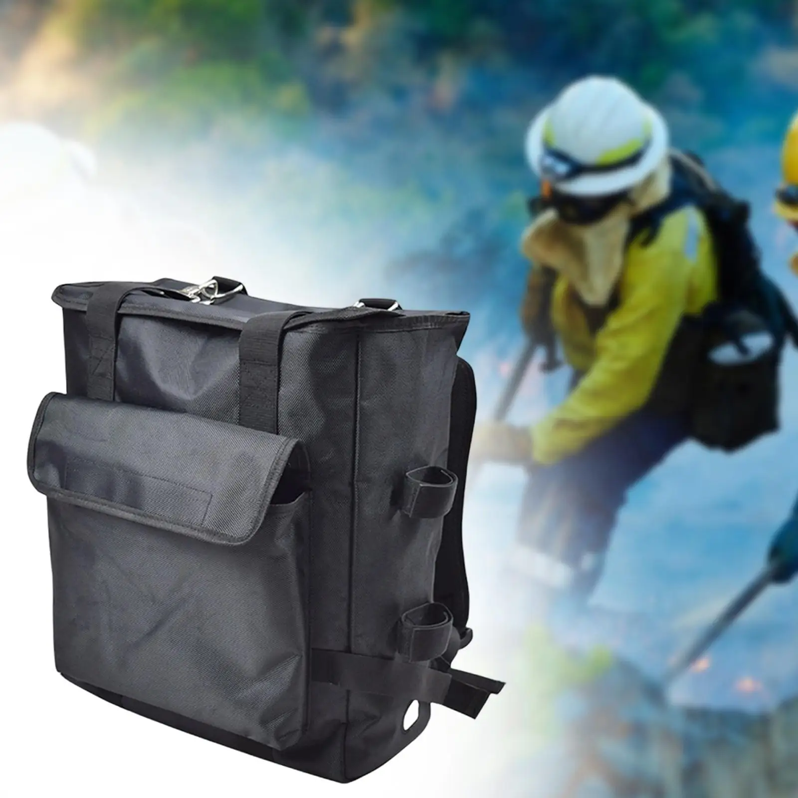 حقيبة تخزين المياه في الهواء الطلق تحمل حقيبة الظهر سعة كبيرة قوي على ظهره دلو أداة حقيبة للسفر المشي لمسافات طويلة ركوب الخيل
