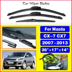 Ruitenwisser Voor Achter Wisserbladen Voor Mazda CX-7 CX7 2007 - 2013 Voorruit Voorruit Schoon Venster Auto Regen Borstels 26 