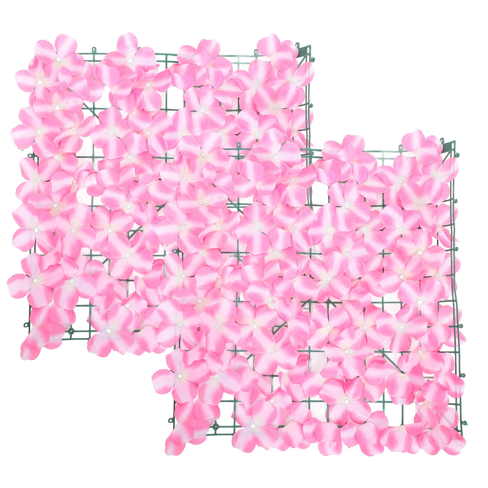 

Artificial Screening Simulated Flower Wall Durable Plant Fence Balcony Garden Decoration Faux Flower Trellis Uv Resistant