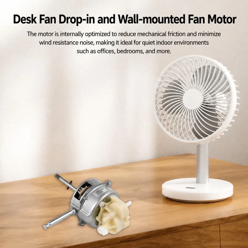 12V 24V Brushless DC Motor Low Voltage Direct Current Fan Power Drive Unit Fit Pedestal Desk Wall Mount Electric Fan Replacement