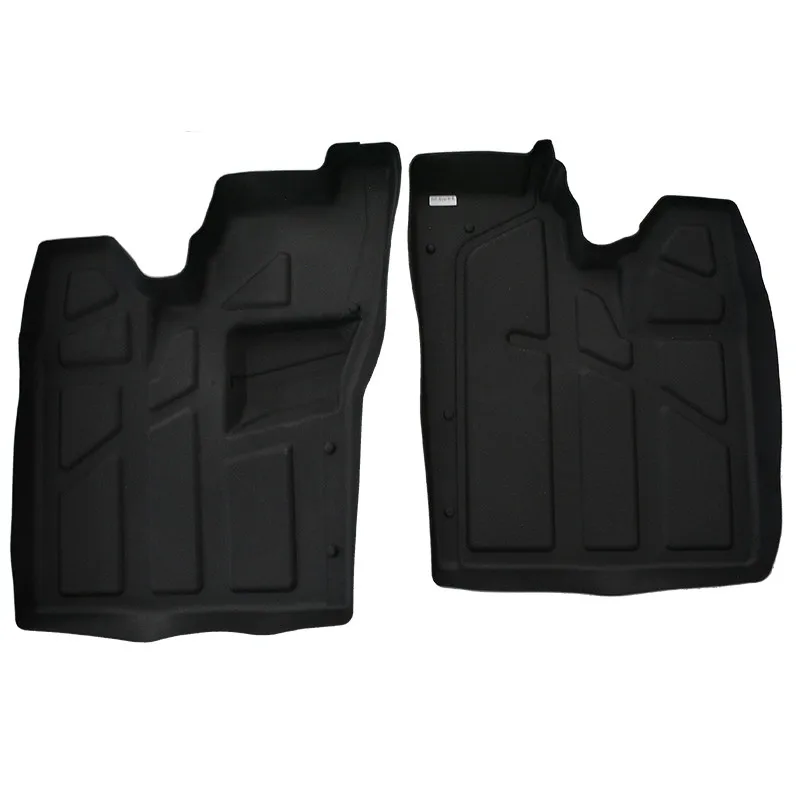 BLACK RUBBER FRONT FLOOR MATS  for  POLARIS RZR 570/800 / 900  2008-14