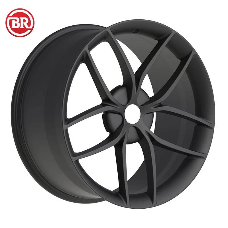 

Custom 15-24 Inch 5-Spoke Forged Alloy Wheels Deep Concave 5x114.3 5x120 5x130 Luxury Car Rims Borui Customized