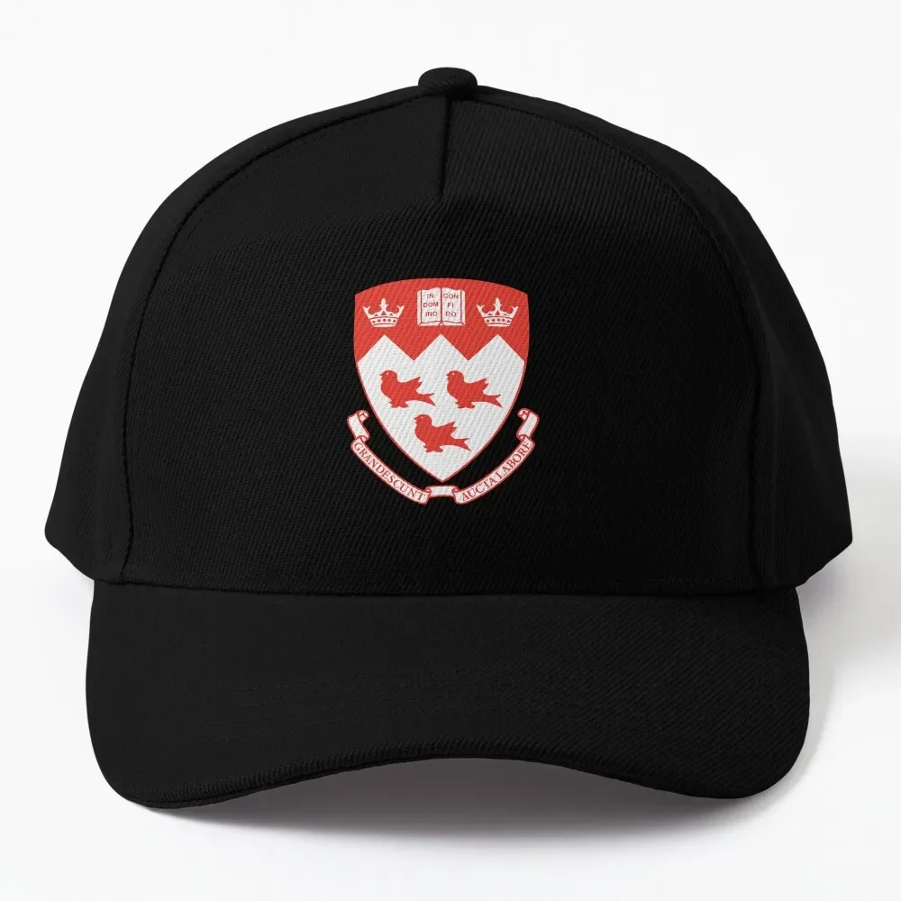 McGill University Icon Baseball Cap Golf Rugby Beach Hats Man Women'S