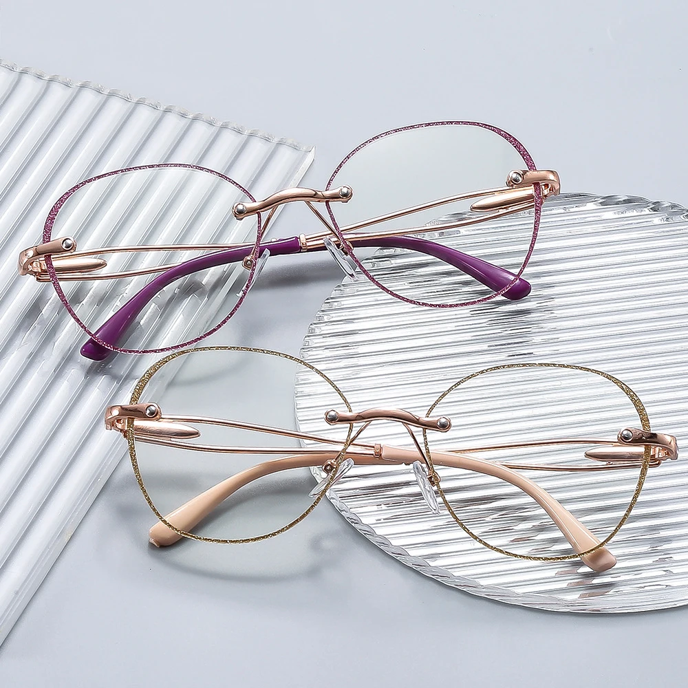 High-end Reading Glasses Fashion Young Glasses Frame For Women Anti-blue Light Hd Ultra-light Reading Glasses JH258