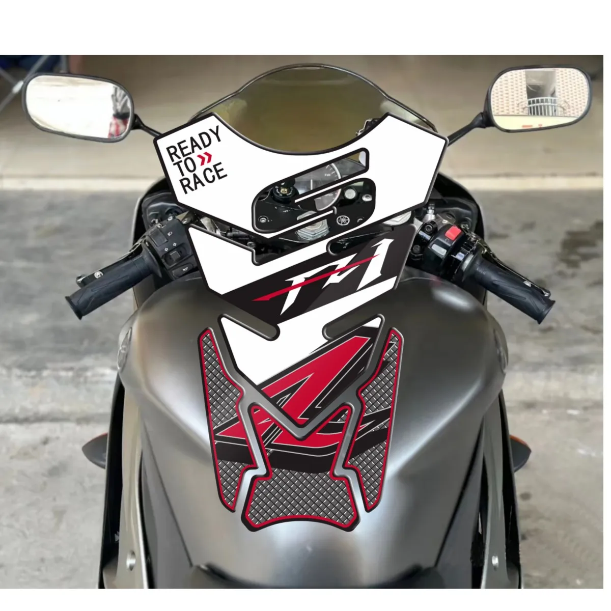 3D Motorcycle Fuel Tank Cap Pad Protector Stickers Decals For YAMAHA FZ1 FZ1S FZ1N FZ1000 FZ1F