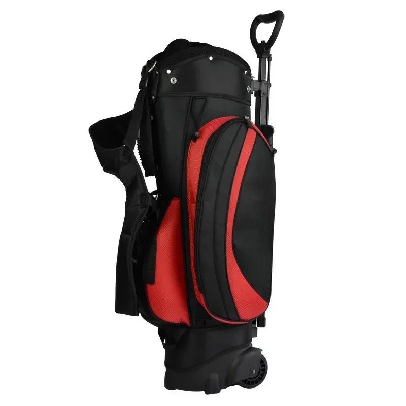 

Golf bag, bracket pulley, backpack shoulder