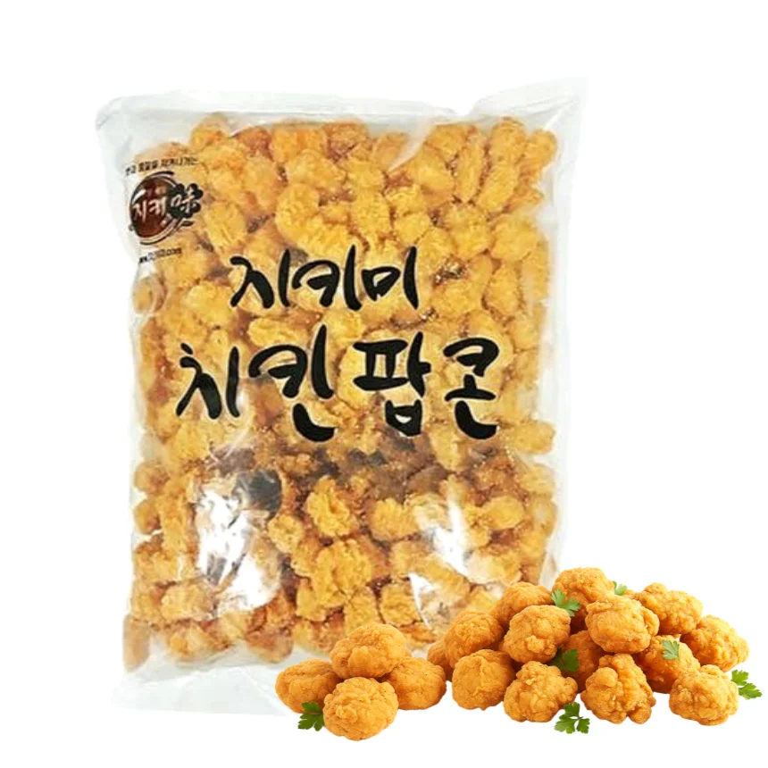 콜팝 지키미 치킨팝콘 2kg 순살 닭강정 PC방먹거리 학원 단체간식 반짝슈퍼마켓