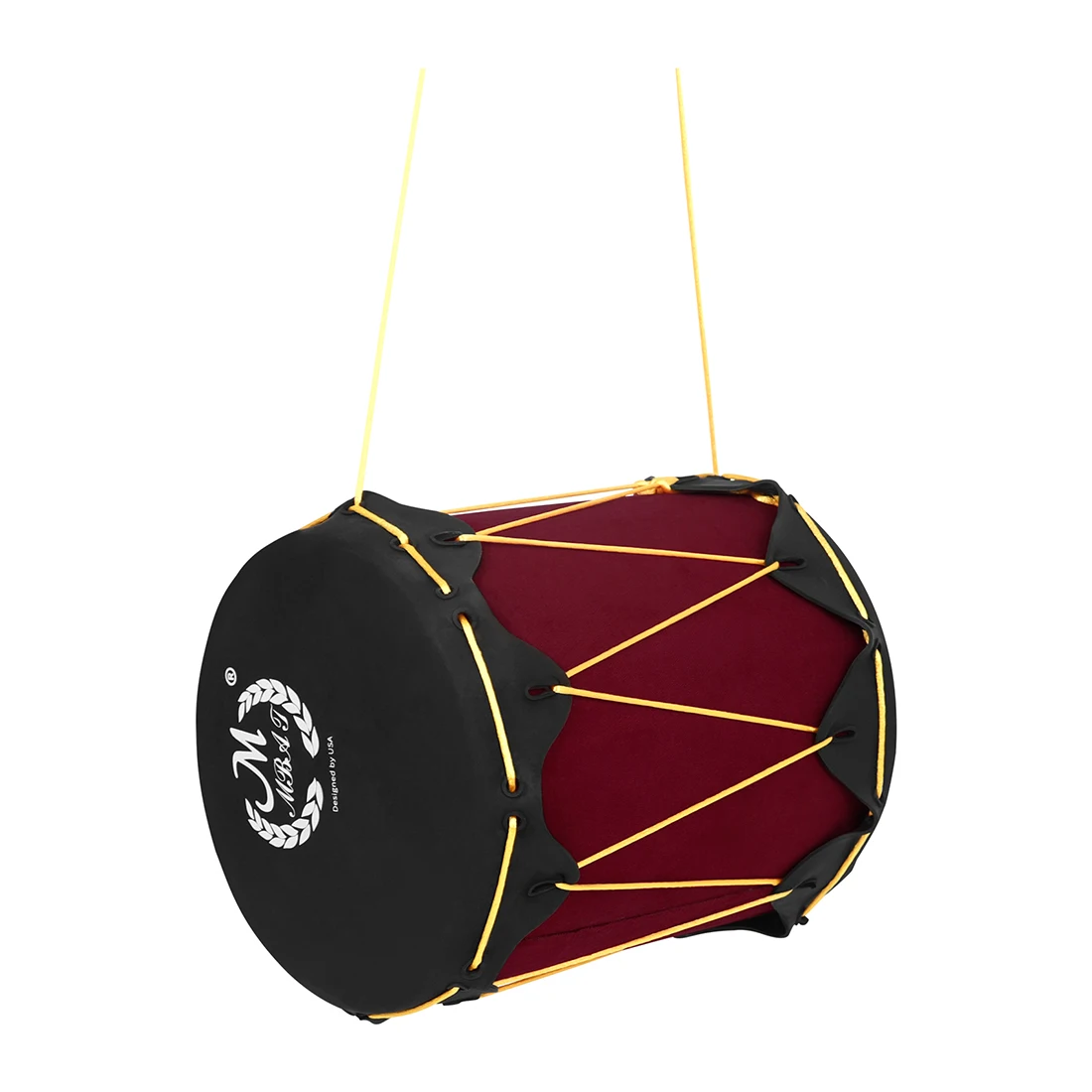 M MBAT Professional Indian Drum Rubber Skin Drums with Drumsticks Hand Drums Percussion Instrument Kids Gifts Educational Toys