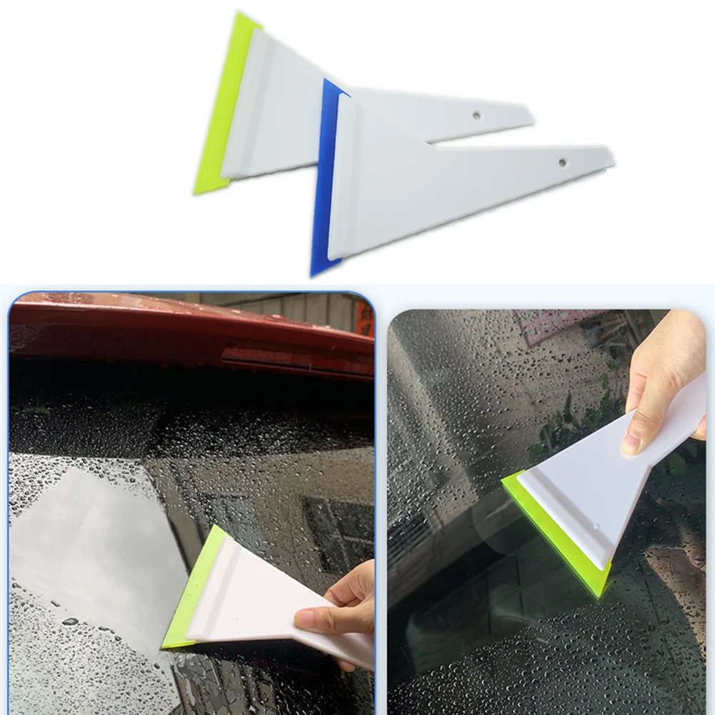 

New Car Windows Glass Film Installation Scraper Windshield Squeegee Insert Rubber Blade Window Tint Tool Scraper Water Wiper