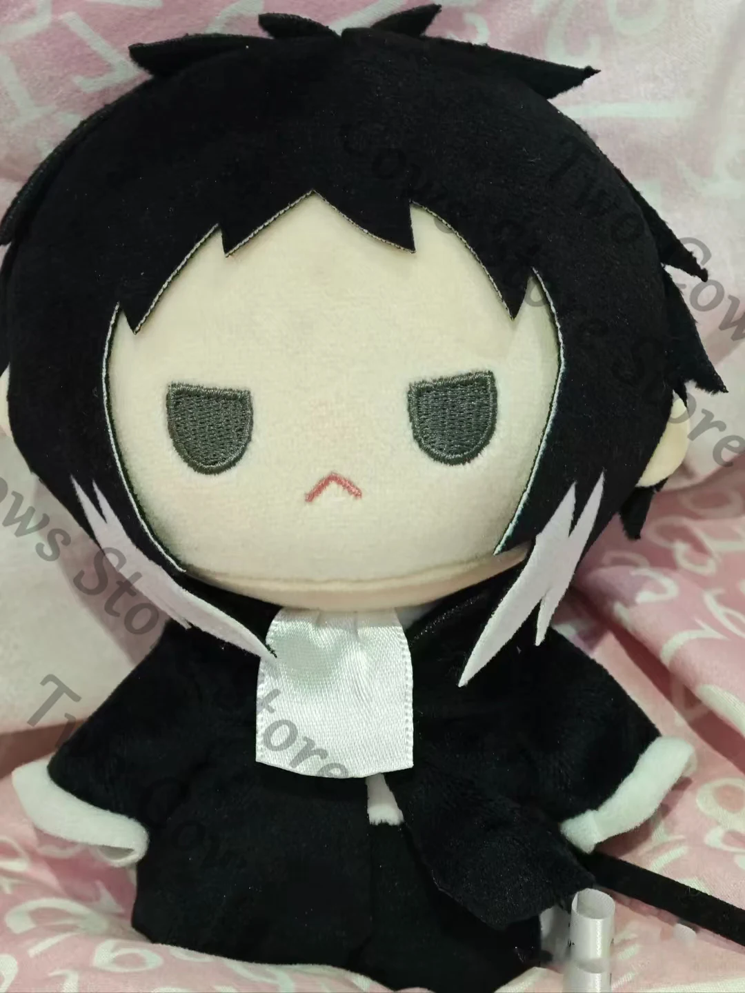 Bungo Stray Dogs Ryunosuke Akutagawa อะนิเมะตุ๊กตาผ้าฝ้ายตุ๊กตาของเล่นตุ๊กตากระเป๋าจี้คอสเพลย์การ์ตูนกระเป๋าเป้สะพายหลังตกแต่ง