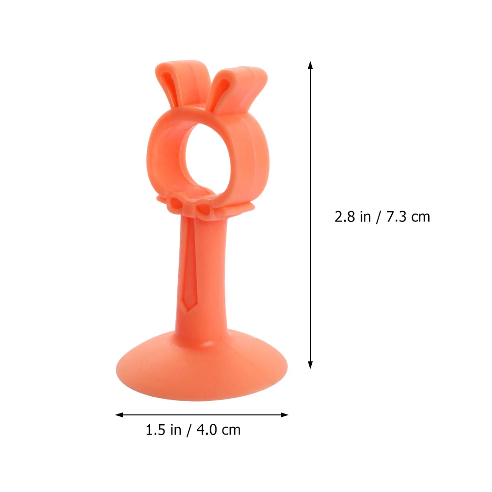 

10pcs Door Suction Catch Wall Protector Stopper Holder Silicone Compact Travel Smooth Surface Adhesive Pad