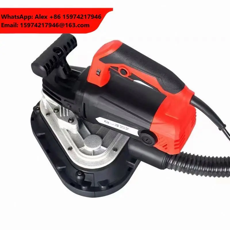 2024 Small Portable Concrete Grinder Industrial Floor Wall Polisher Hand Held Edge Grinding Polishing Machine