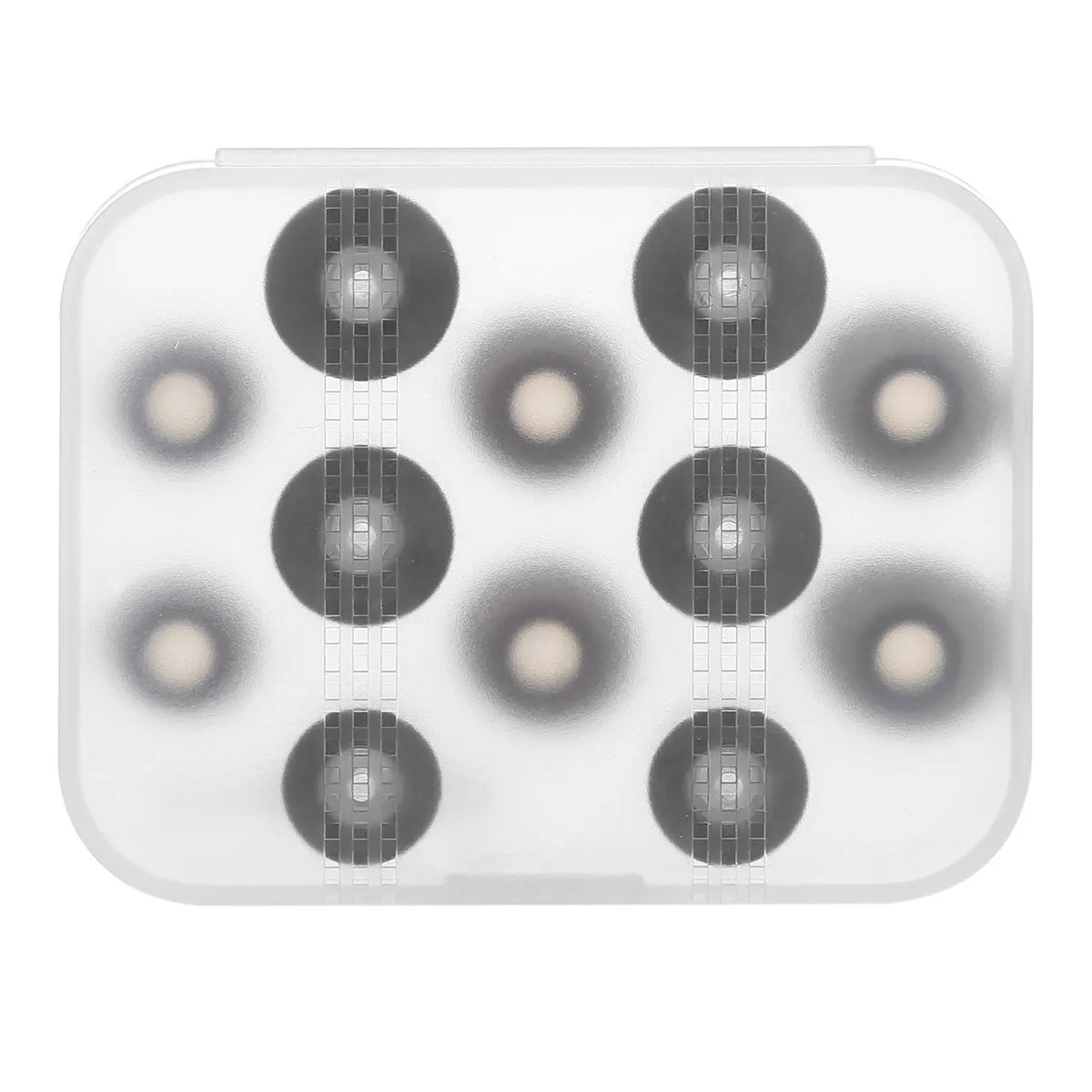 

1 комплект сменных насадок для наушников из пены с эффектом памяти, черные силиконовые, шумоизолирующие, высокогибкие, долговечные, для длительного использования