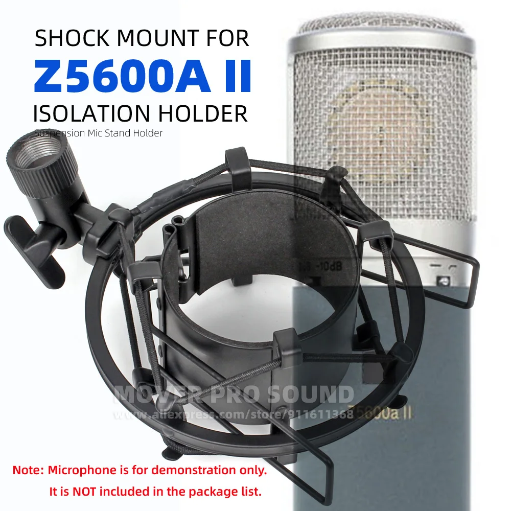 SnapVox Compatible With sE Z5600A II Z 5600 Z5600 A 2 Spider Microphone Isolation Shock Mount Shockproof Anti Vibration Holder