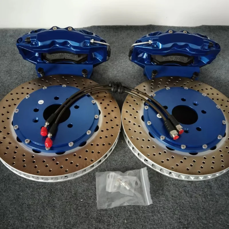 ICOOH Auto Part Blue Brake Kits Brake Caliper High Carbon Alloy Disc Brake Pads for bmw f46