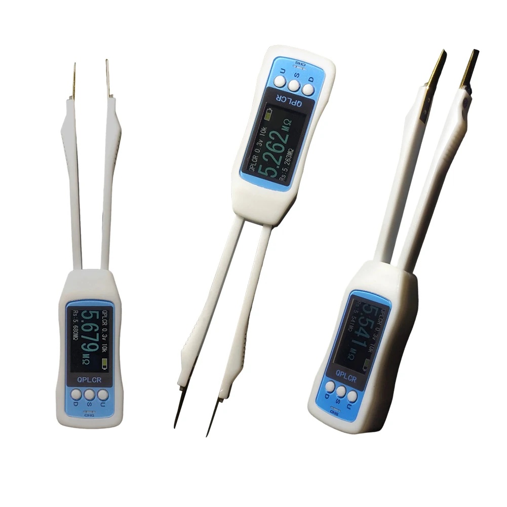 

LCR Bridge Meter Digital High Precision Smart SMD Tweezers Tweezer Tester Capacitance Inductance Resistance Tester