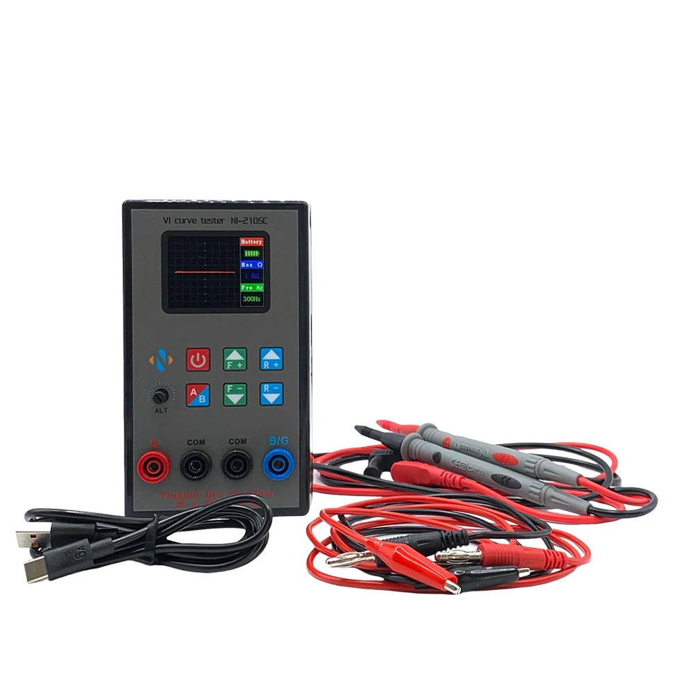 Dual Channel VI Curve Tester 18 Gear Frequency Adjustable Circuit Board VI Curve Tester Dual-channel VI Curve Tester ASA Tester