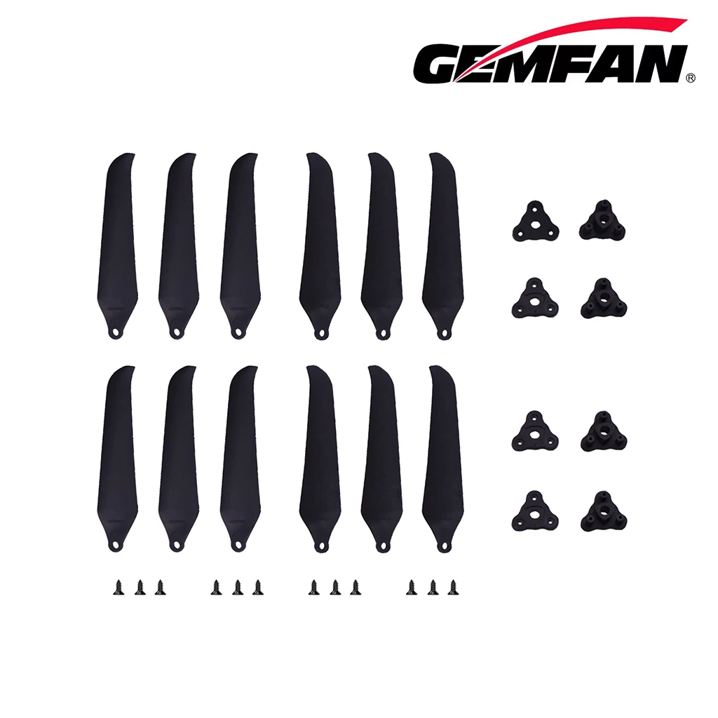 10 Paar (10CW + 10CCW) Gemfan F7036 F1051 10-Zoll-Faltpropeller 2-Blatt/3-Blatt-Glasfaser-Nylon für FPV-Drohnen mit großer Reichweite – Detail 38