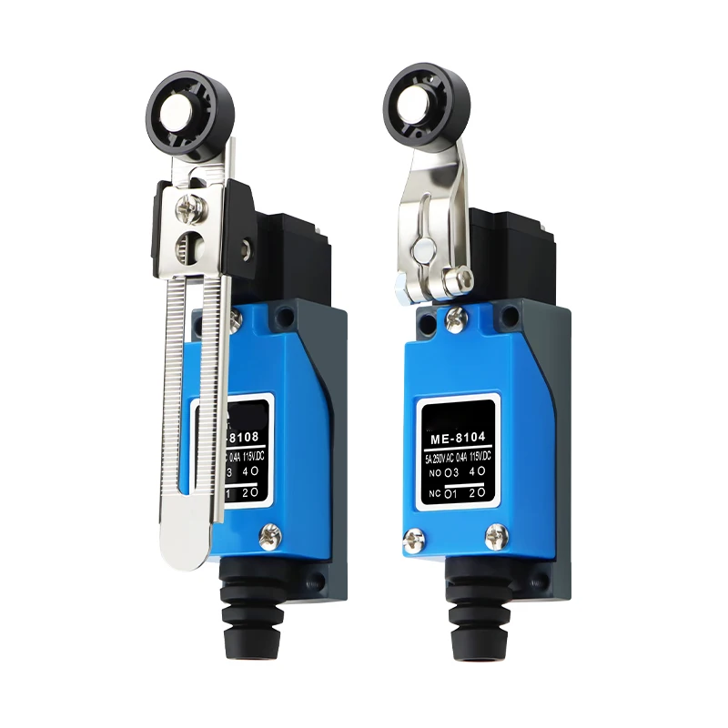 

Switch ME-8108/04/07/11/12/22/66/69/9101 Limit Switch Rotary Adjustable Roller Lever Arm Travel Switch 1NC 1NO Waterproof IP65