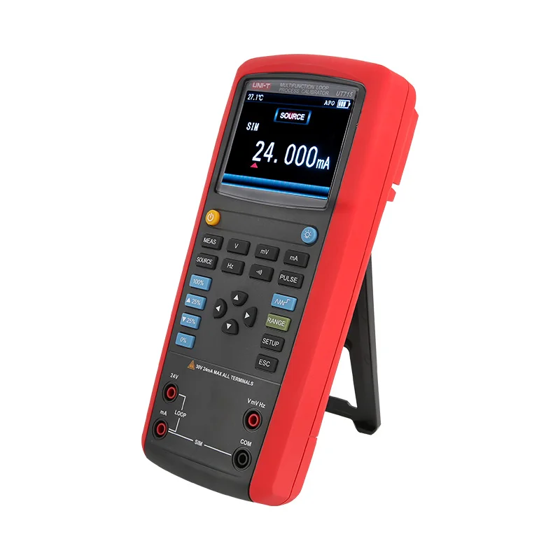 

UT715 Multifunction Loop Process Calibrator For Measures And Sources Loop Current And Voltage