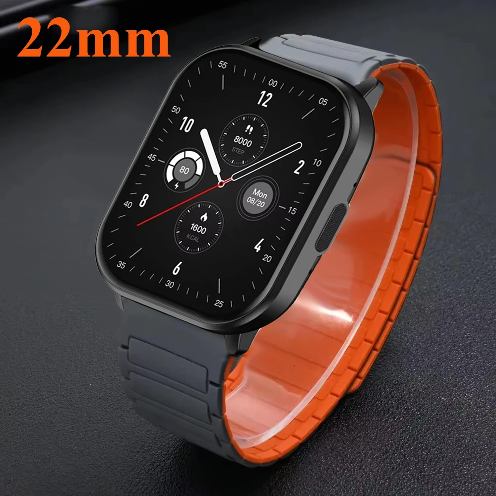 22Mm Sport Silicone…