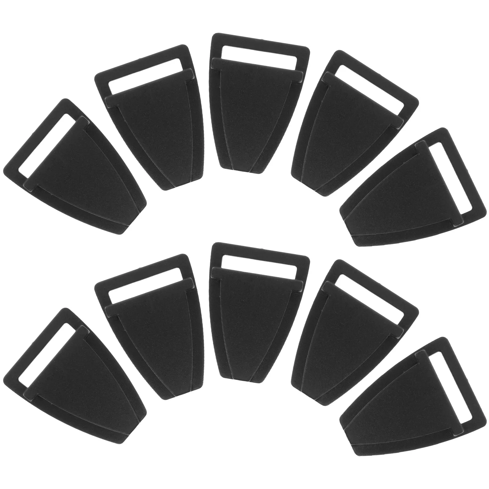 

20Pcs Plastic Buckle Triangle Replacement Buckles Hard Hat Strap Repair Parts Chin Strap Safety Buckle Repair Kit