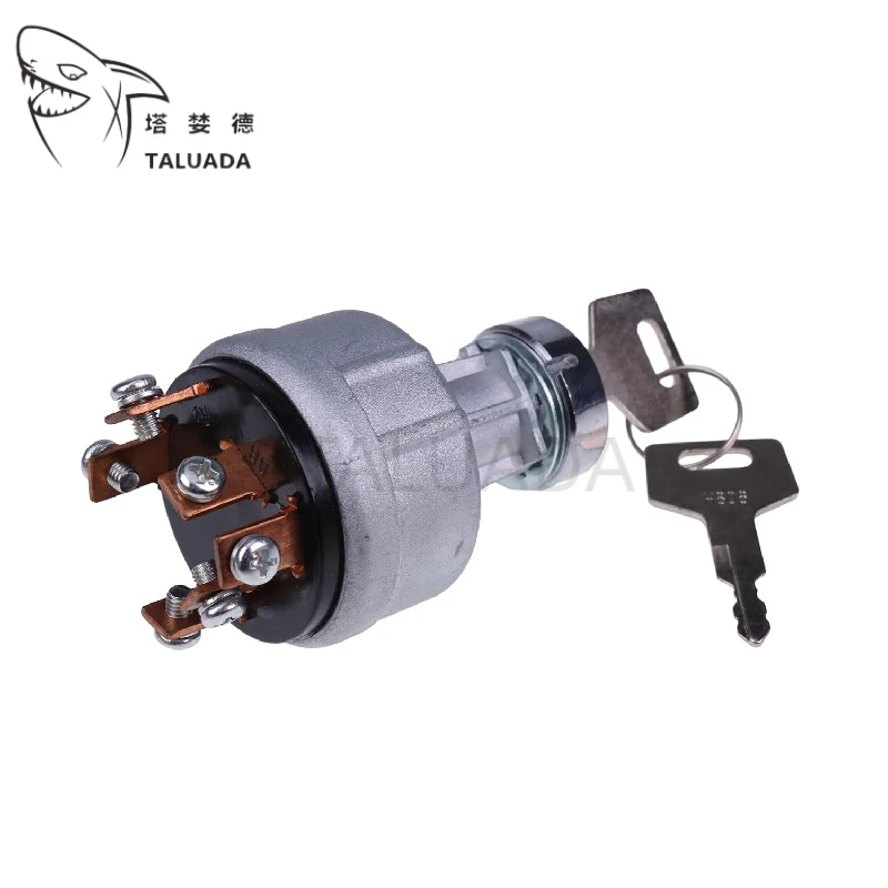 

1700100023 Ignition Switch with 2 H806 Keys For Takeuchi Excavator TB TL TB125 TL130 TB135 TB145 TB175 TB228 TB235