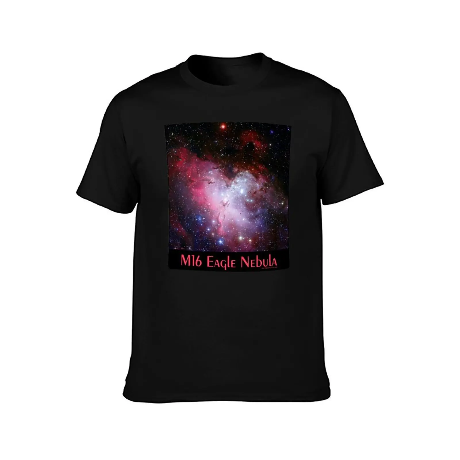 M16 The Eagle Nebula Astronomy T-Shirt Big and Tall Solid Color T-Shirt