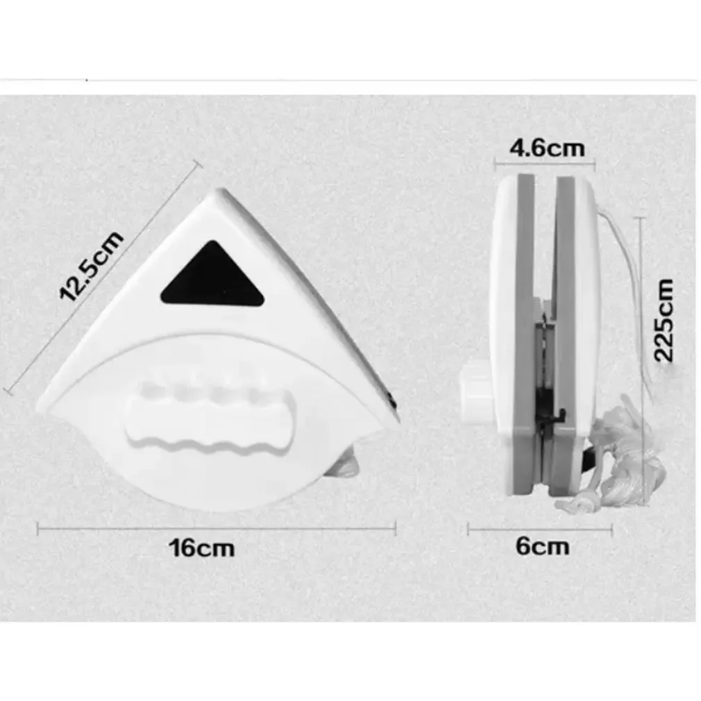 منظف زجاج النافذة المغناطيسي الجديد لعام 2018 - ممسحة مزدوجة الجانب - أدوات تنظيف السطح