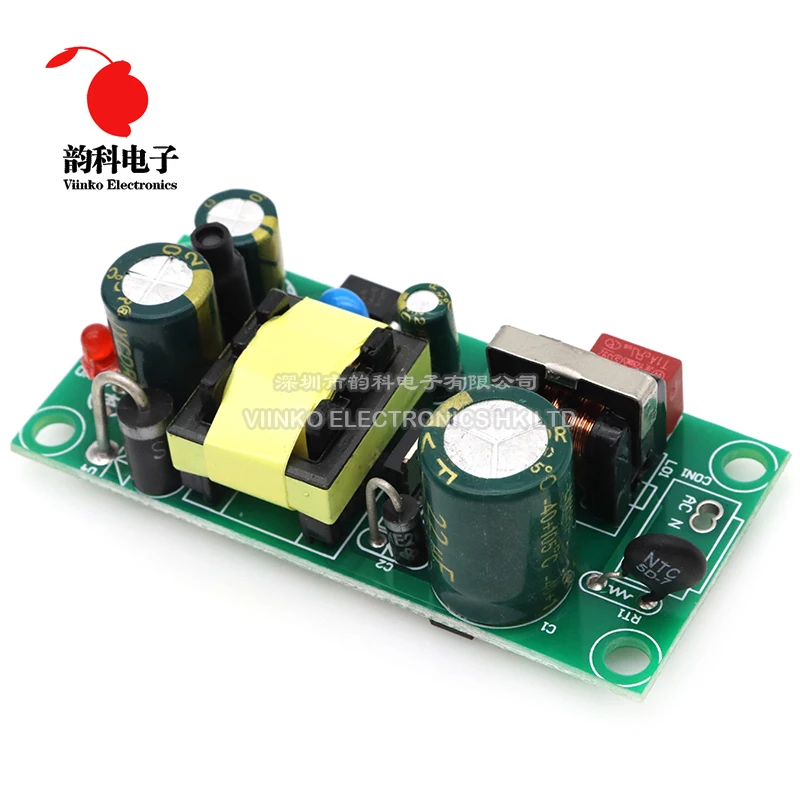 5V 2A 12V 1A 10W AC-DC Switching Power Module Isolated Power 220V to 5V 12V Switch Step Down Buck Converter Bare Circuit Board