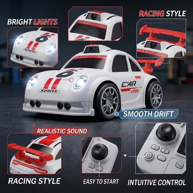 Mobil Stunt RC 2.4G Nirkabel 4 - Kids Education Degree ulasan dan harga