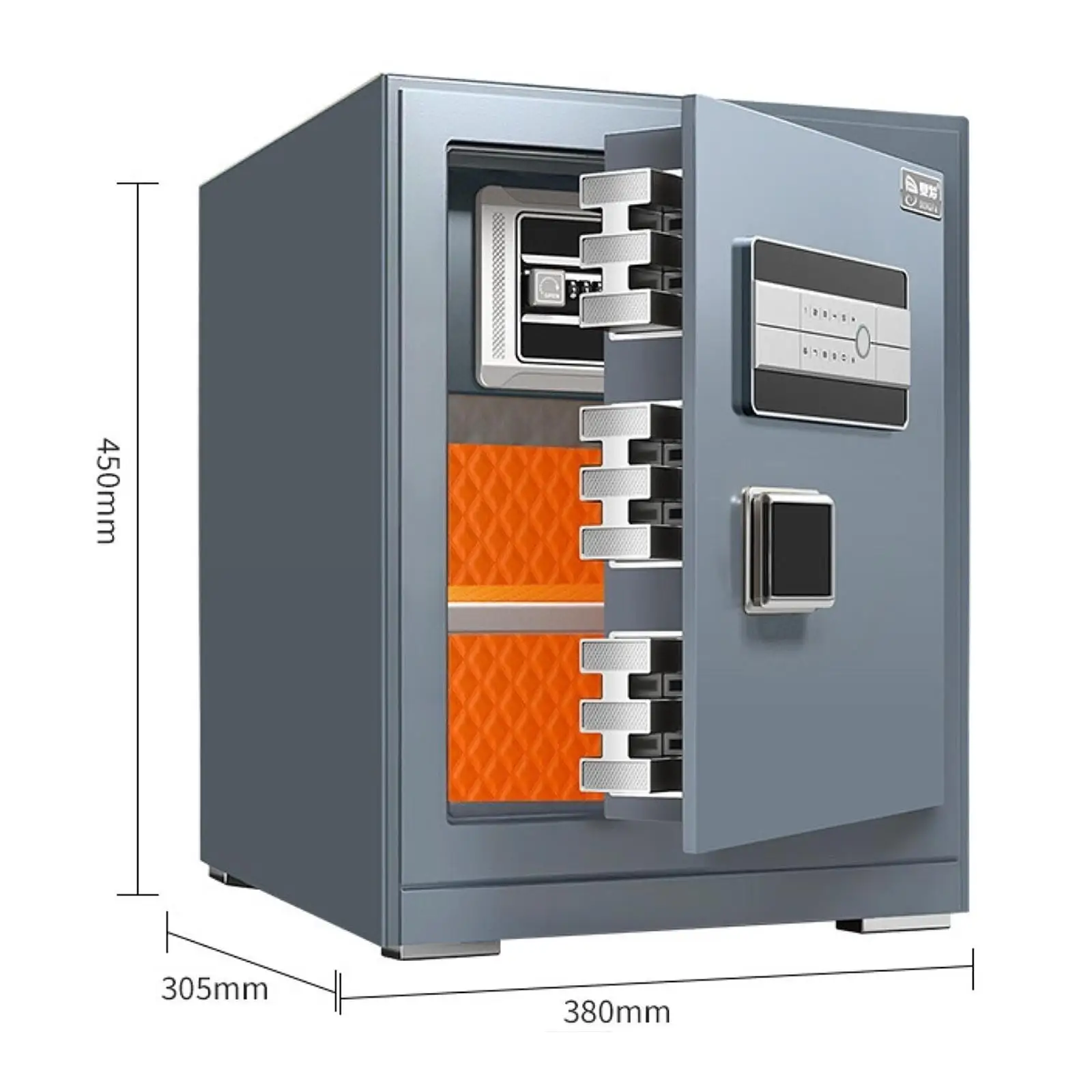 Metal Combinação Lock Box, Security Box, Valuables, Fácil de Bloquear, Heavy Duty, Fácil de Ler, Adequado para Cartões de Crédito, Dinheiro, Jóias, Carteira