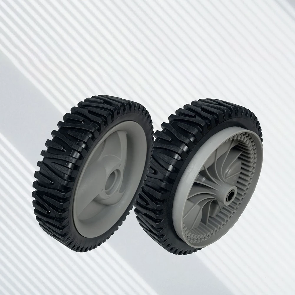 8 inch for Lawn Mower Wheels Push Mower Replacement 2 Pieces Front Drive Compatible with 583719501 and Similar Models