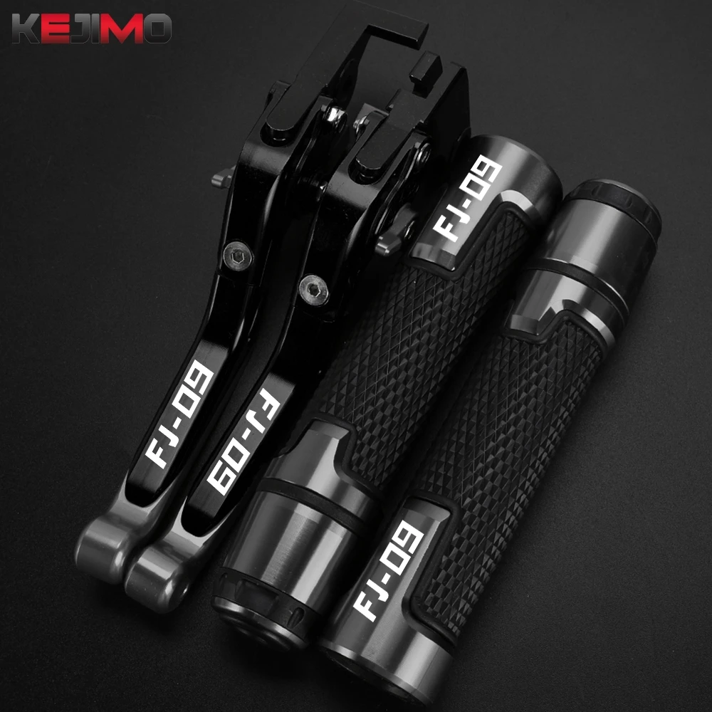 

7/8"22MM For Yamaha FJ 09 MT09 MT 09 FJ09 2014-2025 2023 22 Extendable Handlebar Handle Bar Grips Adjustable Brake Clutch Lever